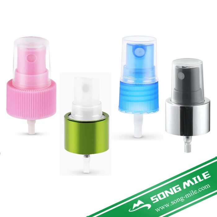 Mist Sprayer All Plastic Colorful Spray Pump Various Size for Plastic Bottle