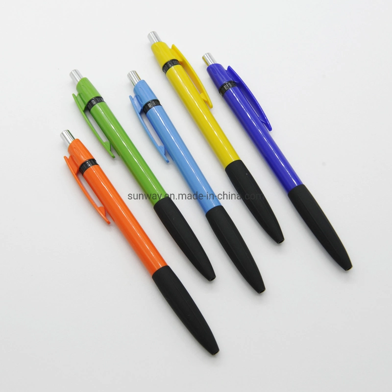 Pen Factory Blue Plastic Personalized Logo Advertising Ball Point Pen