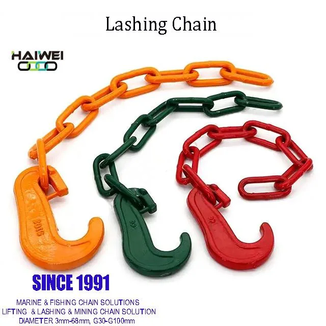 High Strength Lifting Steel Chain, Anchor Steel Chain, Stainless Steel Chain, Lashing Steel Chain, Mining Steel Chain 30 Years Chain Factory (D2mm-D68mm)