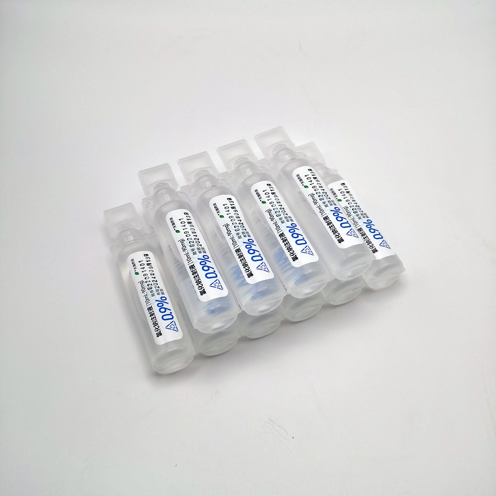 Saline Solution 10ml Unit Dose Chloride Rommelag Sterile Bfs 0.9% Saline Solution Disposable Nasal Wash Solution