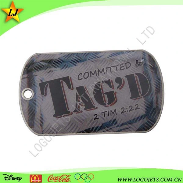 Custom Military Dog Tags Metal Name Tag for Promotion