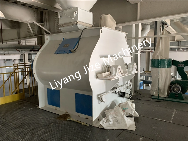 Dairy Farm Feed Processing Machines Vertical Horizontal Type Fodder Mixing Machine