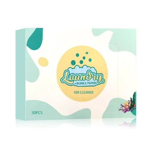 OEM Private Logo Eco-Friendly Concentrated Solution to Water Laundry Detergent Sheet