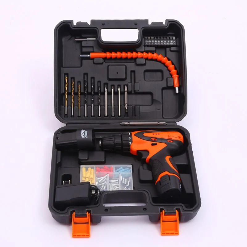 Power Tools Rechargeable Lithium Battery Electric Angle Grinder Cordless Drill Screwdriver Combination Tool Set