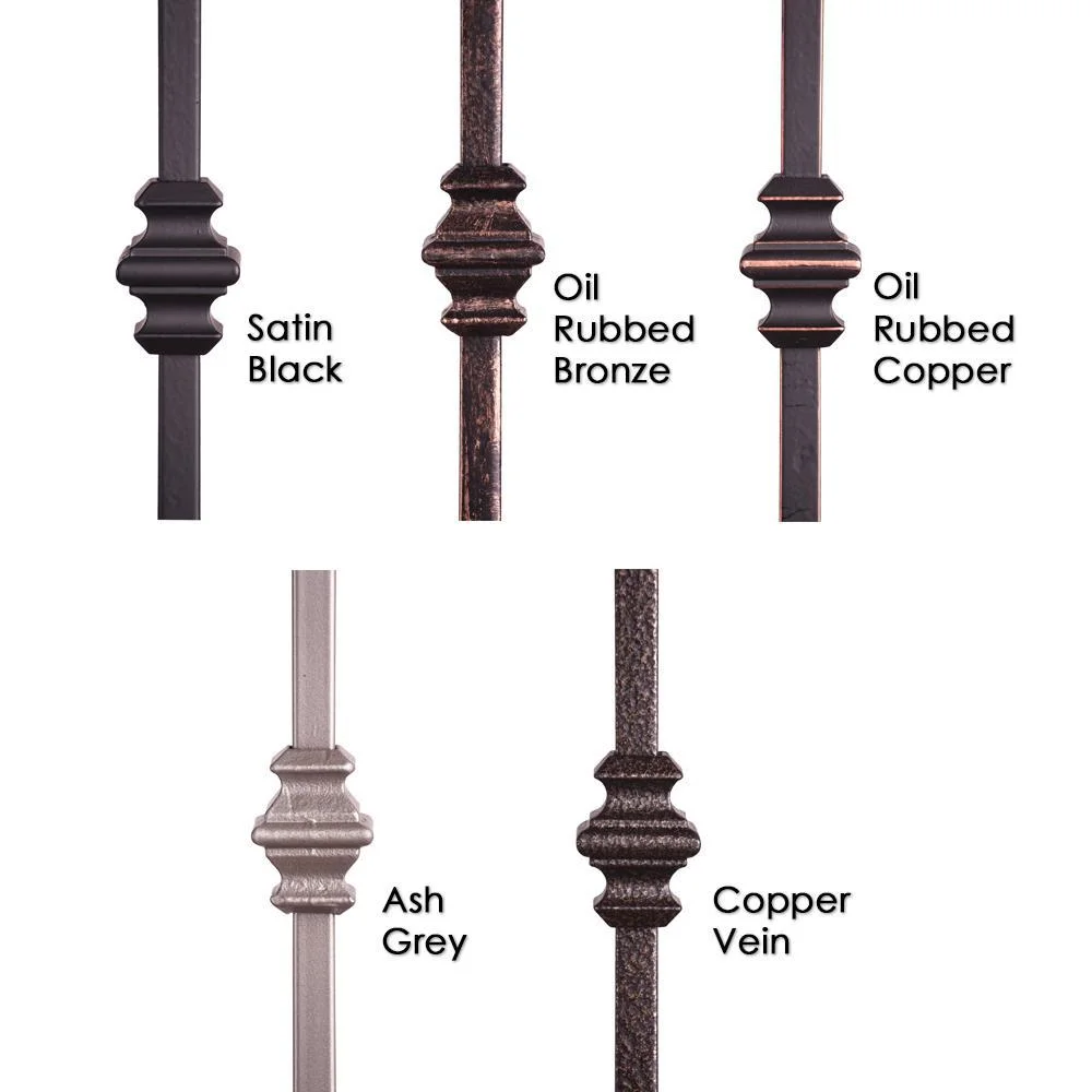 Iron Balusters Iron Spindles Metal Stair Parts Hollow Oil Rubbed Copper