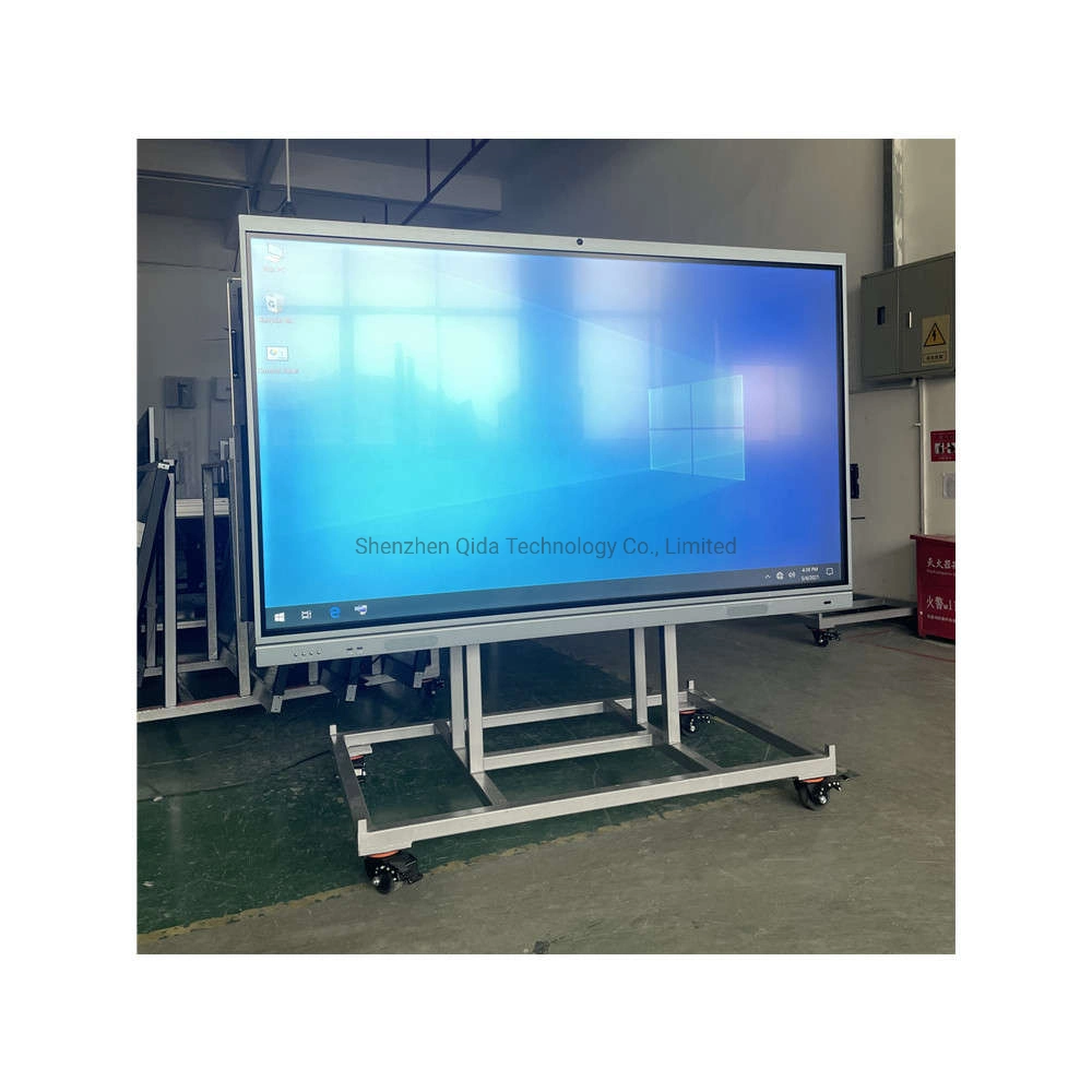 Education Use 65" 75" 86" 98" UHD Resolution Office Supply LCD Display TV Board Touch Screen Interactive Whiteboard Smart Conference Whiteboard