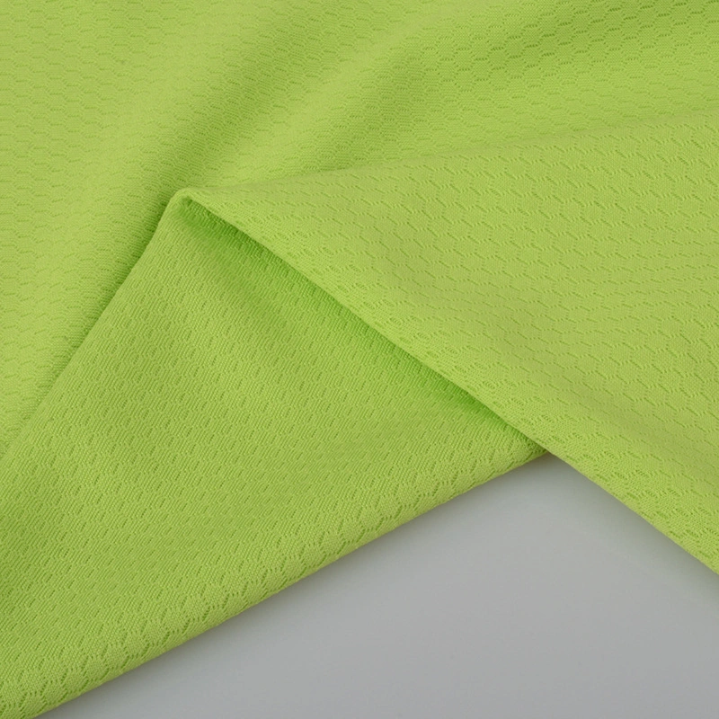 Factory Good Price Custom Soft Touch Sun Proof Interlcok Fbaric 100% Polyester Fabric for Sports Wear