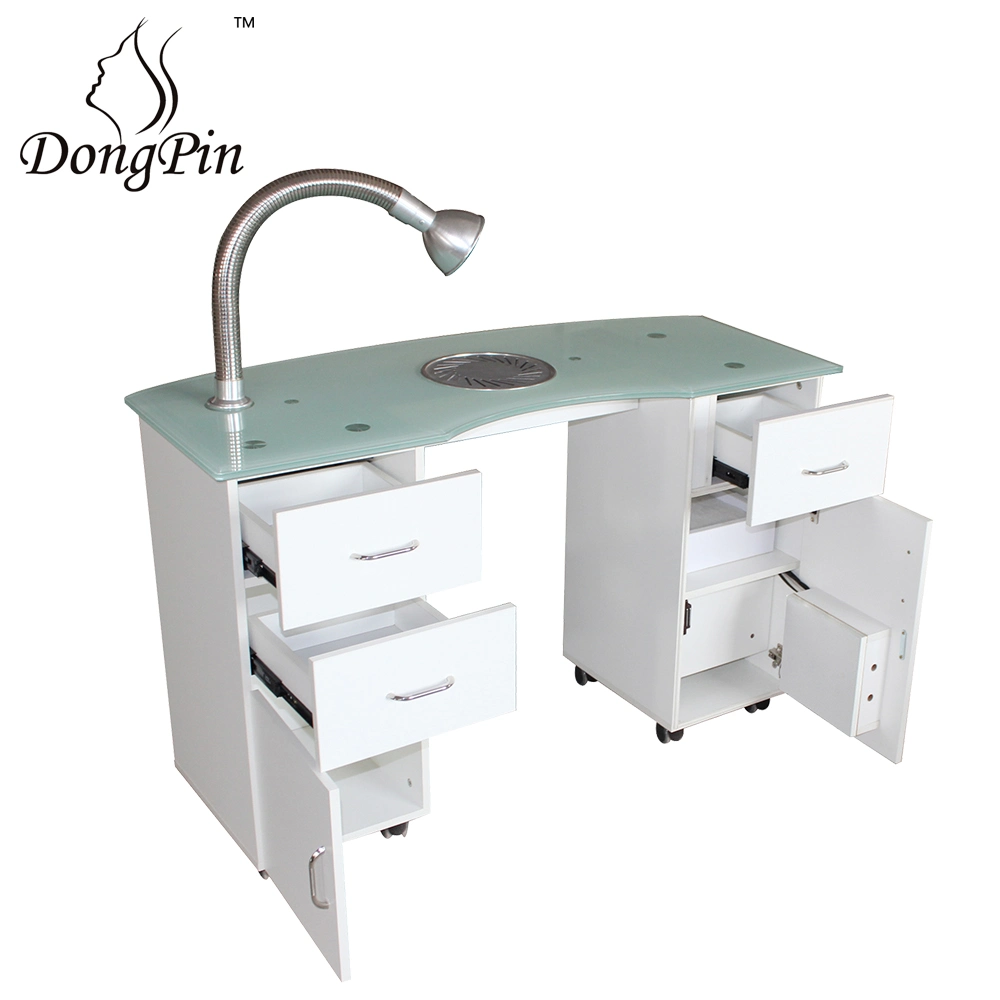 Beauty Salon Furniture Nail Table with Exhaust Fan