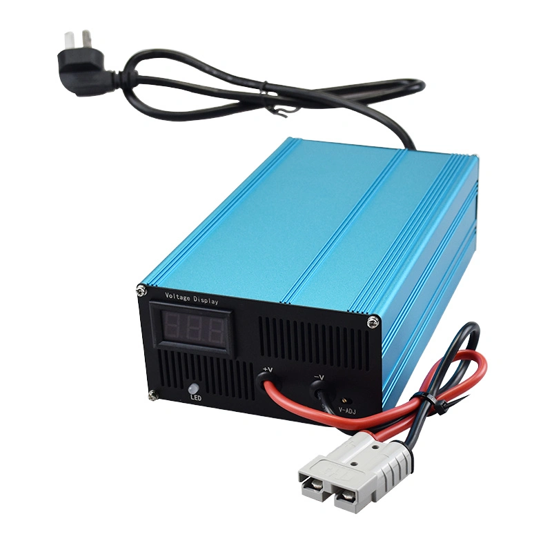 DC Cargador de baterías de fosfato de hierro de litio cargador rápido de la batería recargable para vehículos eléctricos 14,6V 72A