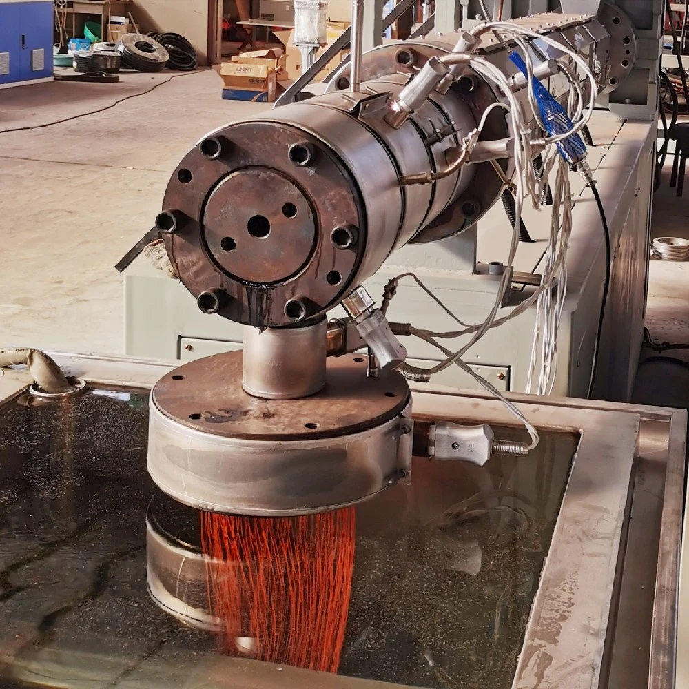 Machine de fabrication d'extrudeuse de monofilament de balai en plastique recyclé pour animaux avec nouvelle technologie