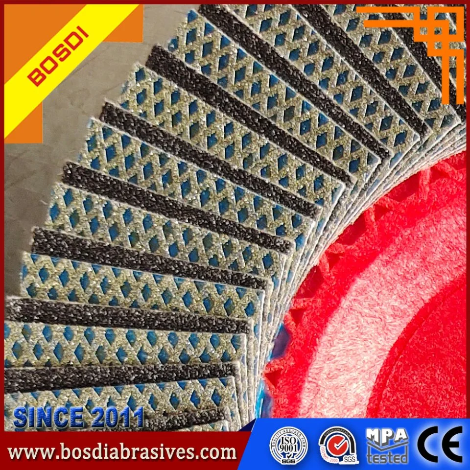 Diamond Flap Disc Grinding for Stone/Marble/Granite