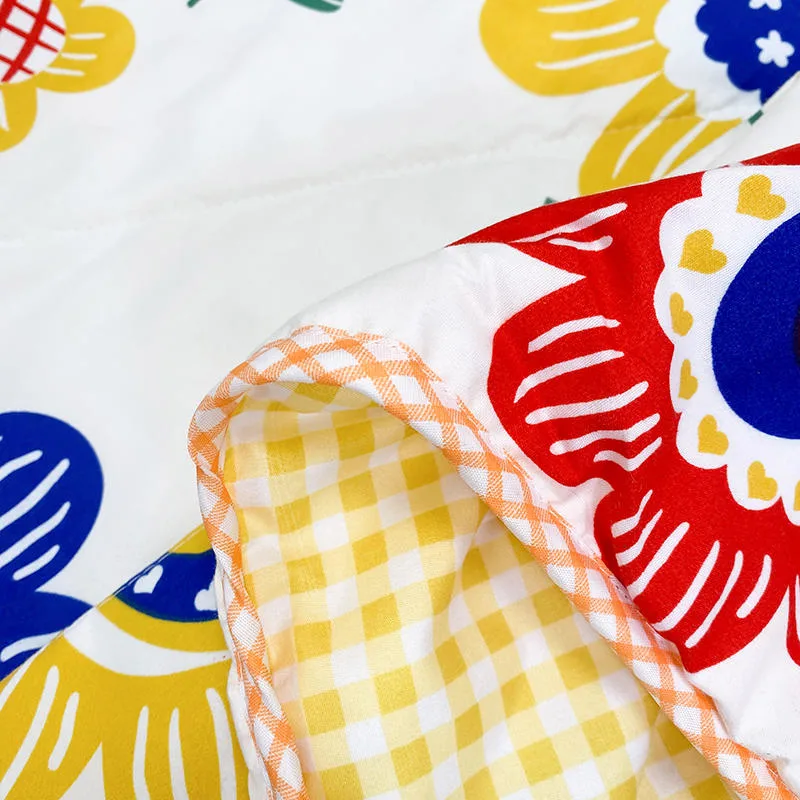 Home Collection 100% من الألياف الدقيقة الناعمة الدافئة سرير المنزل Summer Quilt