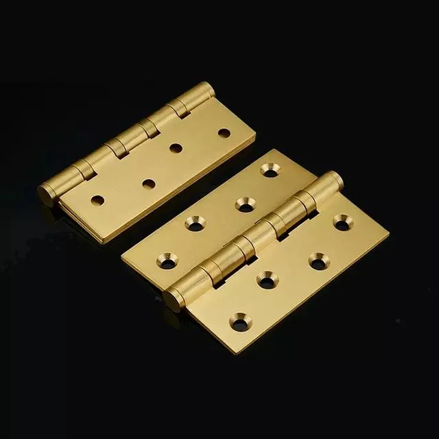 Furniture Hardware Stainless Steel SS304/201 Brass Ball Bearing Butt Hinge for Wooden Door Villa Gate Bedroom Door Window Cabinet, Customized Heavy Duty Hinge