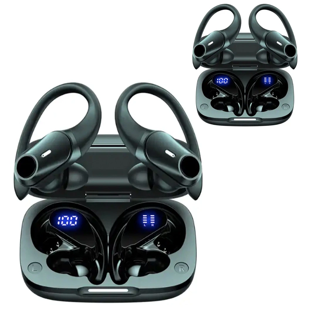 Wireless Charging Earphone Waterproof Headphone Sports Earbuds