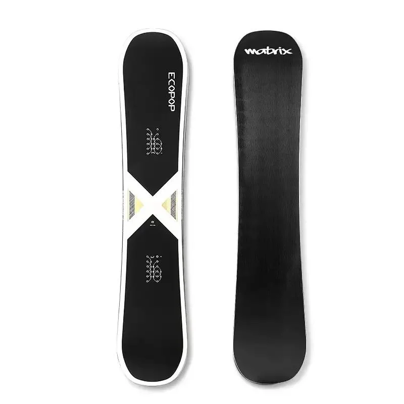 New Men's and Women's Snowboard Equipment Snowboard de fibra de carbono Junta redonda