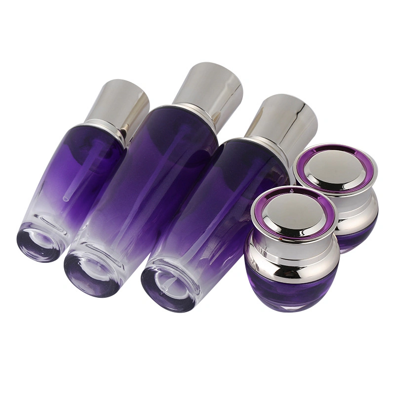 Luxury Aroma Empty Air Fragrance Fine Mist Glass Face Body Jar Spray Skincare Packaging Bottle Set