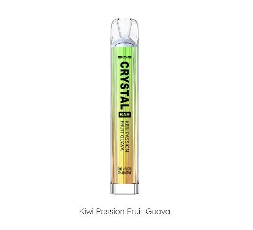 Kiwi Passionfruit Guava Wholesale I Vape Crystal Bar 600 Puffs Disposable Vape Pen Hookah or Disposal Electronic Cigarette 2ml Juicy