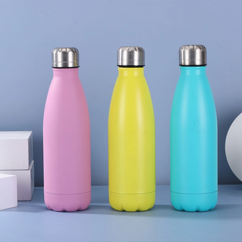 Edelstahl Vakuum-Isolierung Kreative Cola Wasserflasche Mode Im Freien Sport Becher Customized Gift Cup