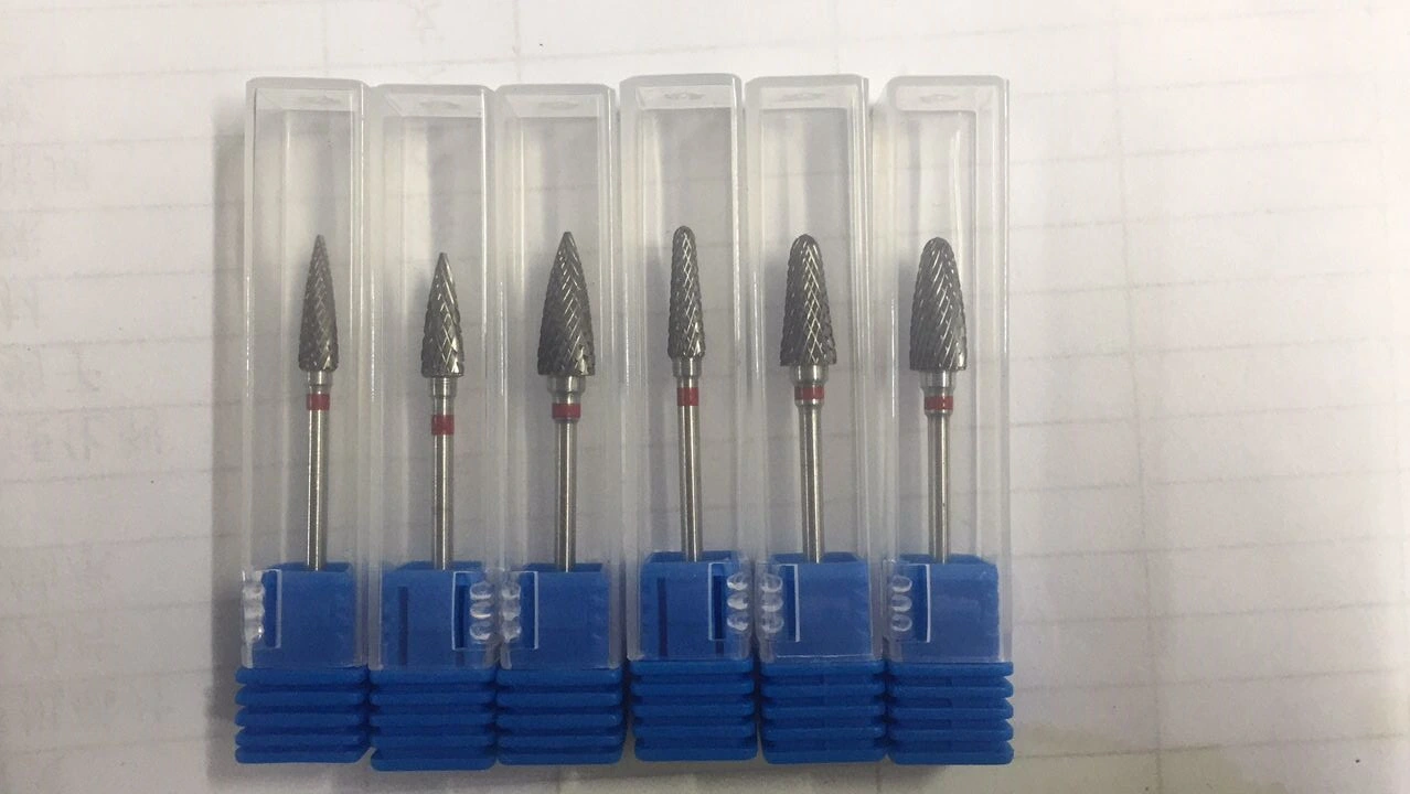 Cylindrical Shape Round End Carbide Bur Sc Dental Lab Burs