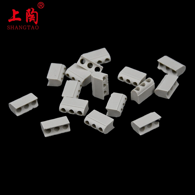 2022 Shanghai Gongtao 6mm 5holes Customized Alumina Zirconia Electrical Ceramic Plunger Ceramic Parts Insulator for Pump