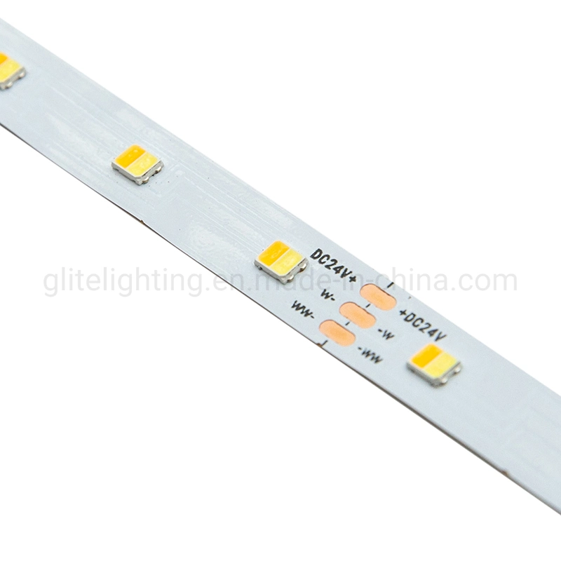 Voyant LED Flexible prix d'usine corde 2835 Circuit réglable 60LED DC24 Non-Waterproof