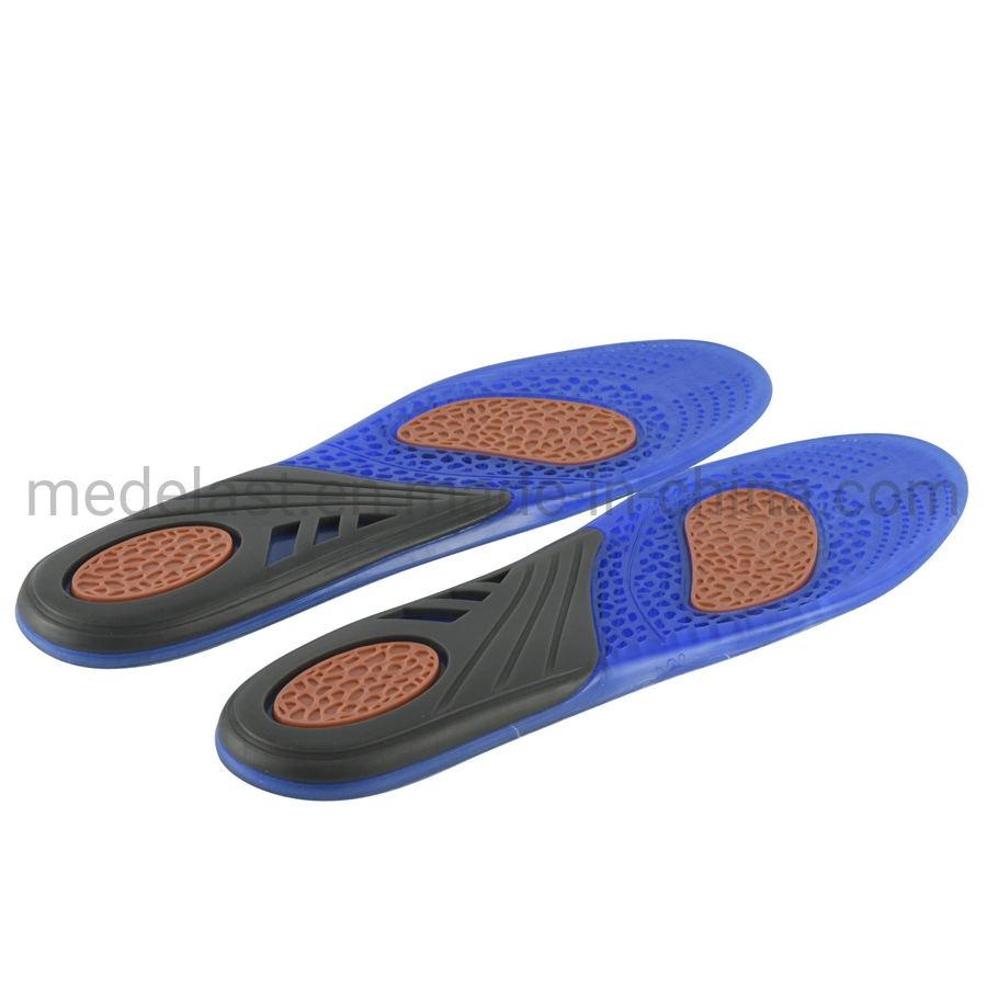 Comfort Sport Gel Flat Foot Correction Low Arch Support Shock Absorption Shoe Insole