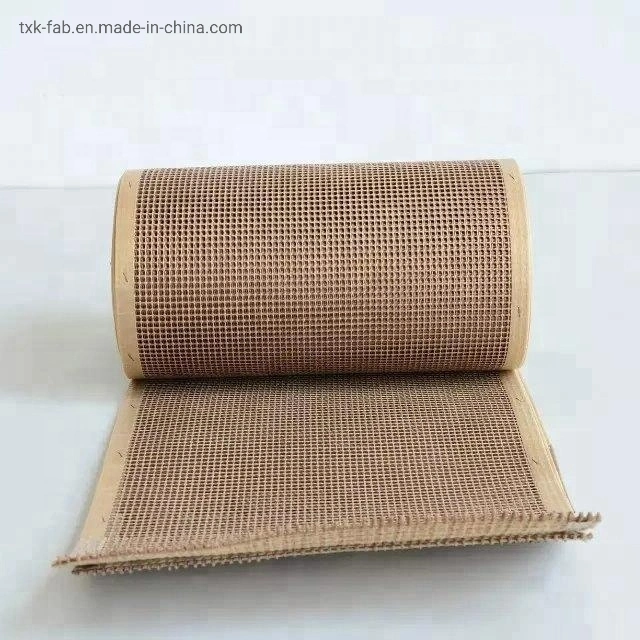 PTFE Fabric PTFE Mesh Conveyor Belt for Shrinking Packaging Machine