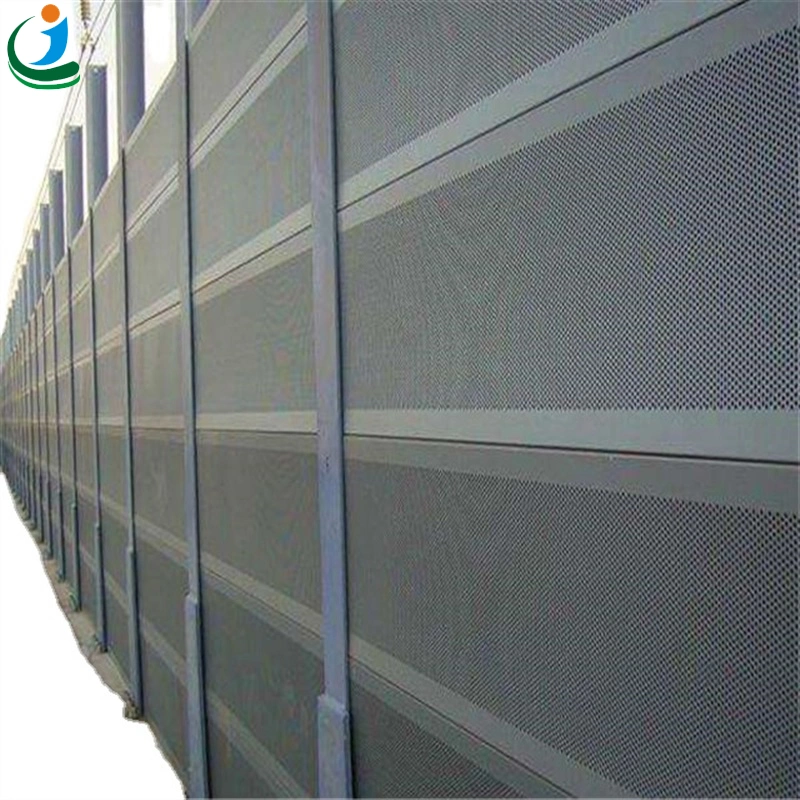 Galvanized Steel Sheet White/Green/Blue Acoustic Highways Sound Noise Barriers