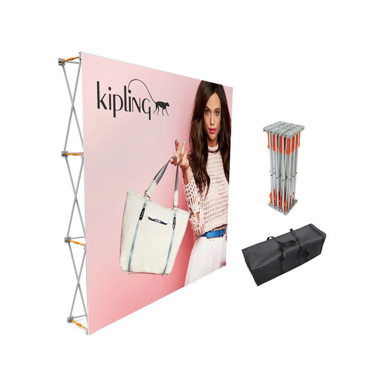 12FT PVC Tradeshow Magnetic Pop Up Stand Display Wall Banner