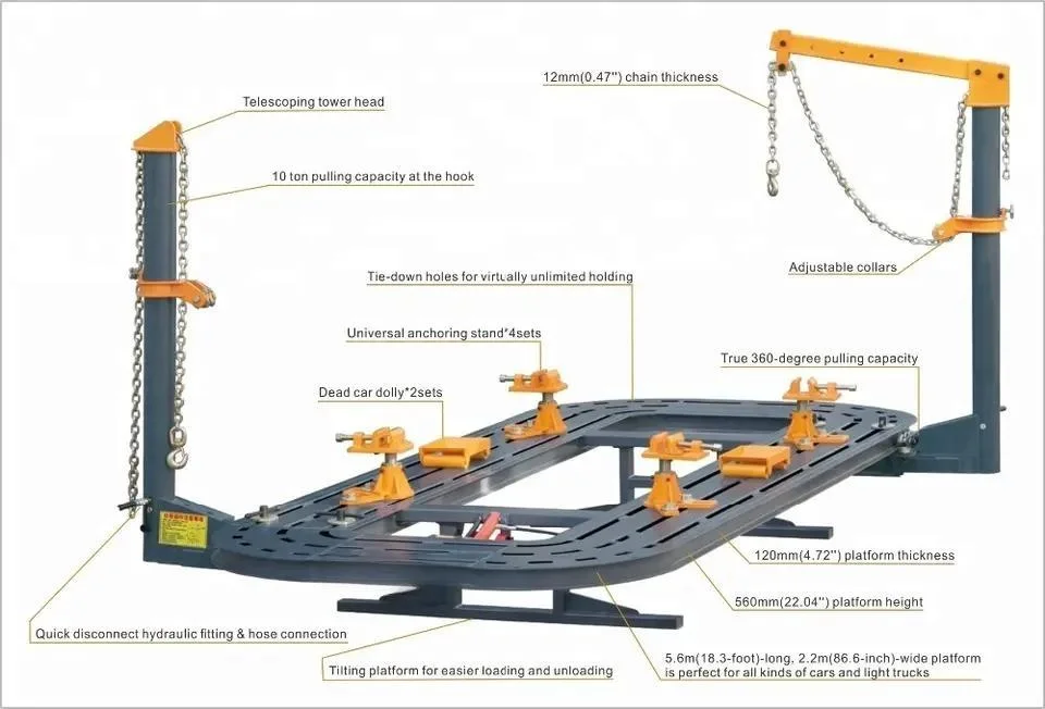 Auto Frame Straightening Price with CE Certification Car Body Repair Tools