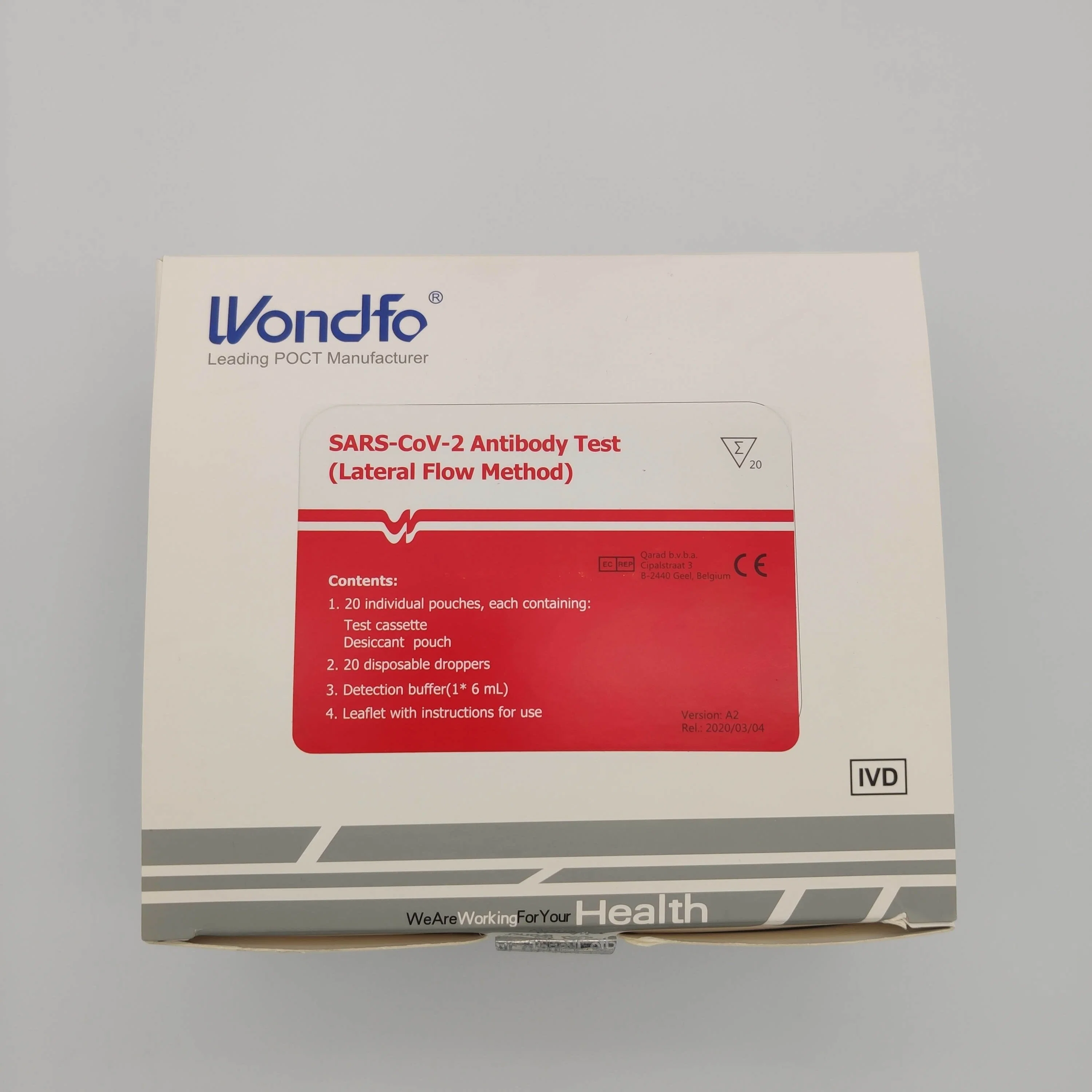 Fast Delivery Blood Test Antibody Wondfo Igg Igm Rapid Test TUV CE