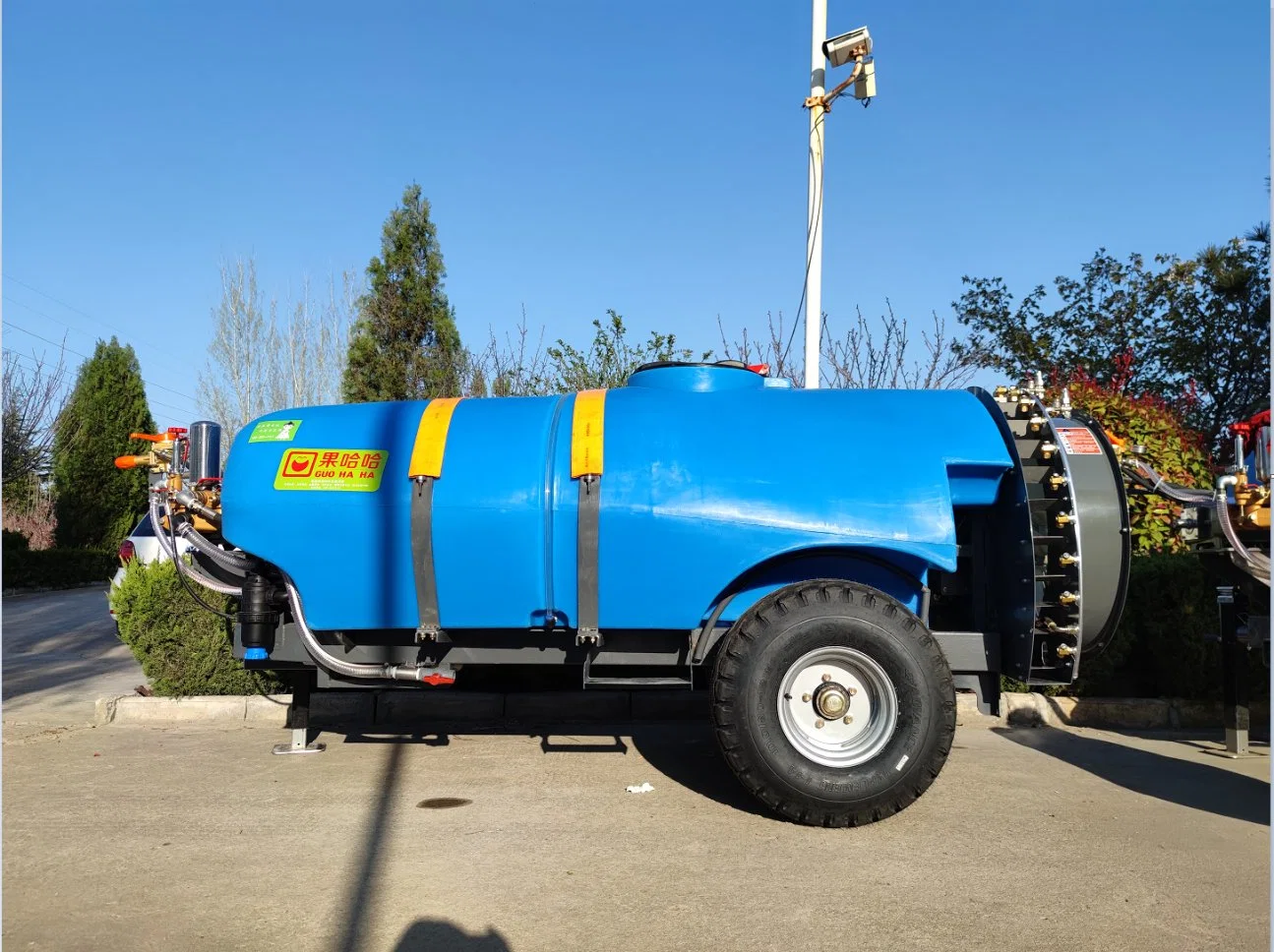 Anhänger Orchard Sprayer, 2000 Liter Hohe Pressuree Anhänger Sprayer, Air Blast Farm Sprayer