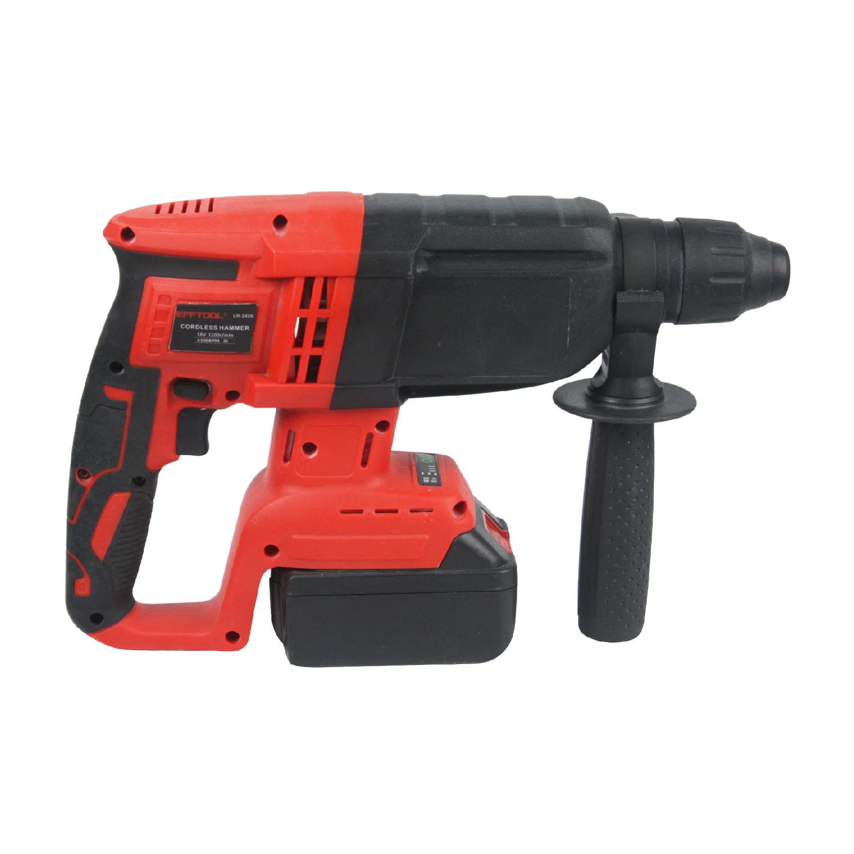 Efftool 21V Super Powerful Lithium-Ion Battery Cordless Rotary Hammer