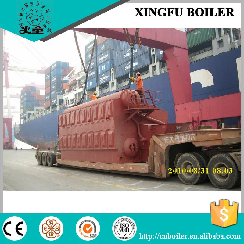 Industrial Water Tube Chain Grate Biomass Rice Husk Steam Boiler