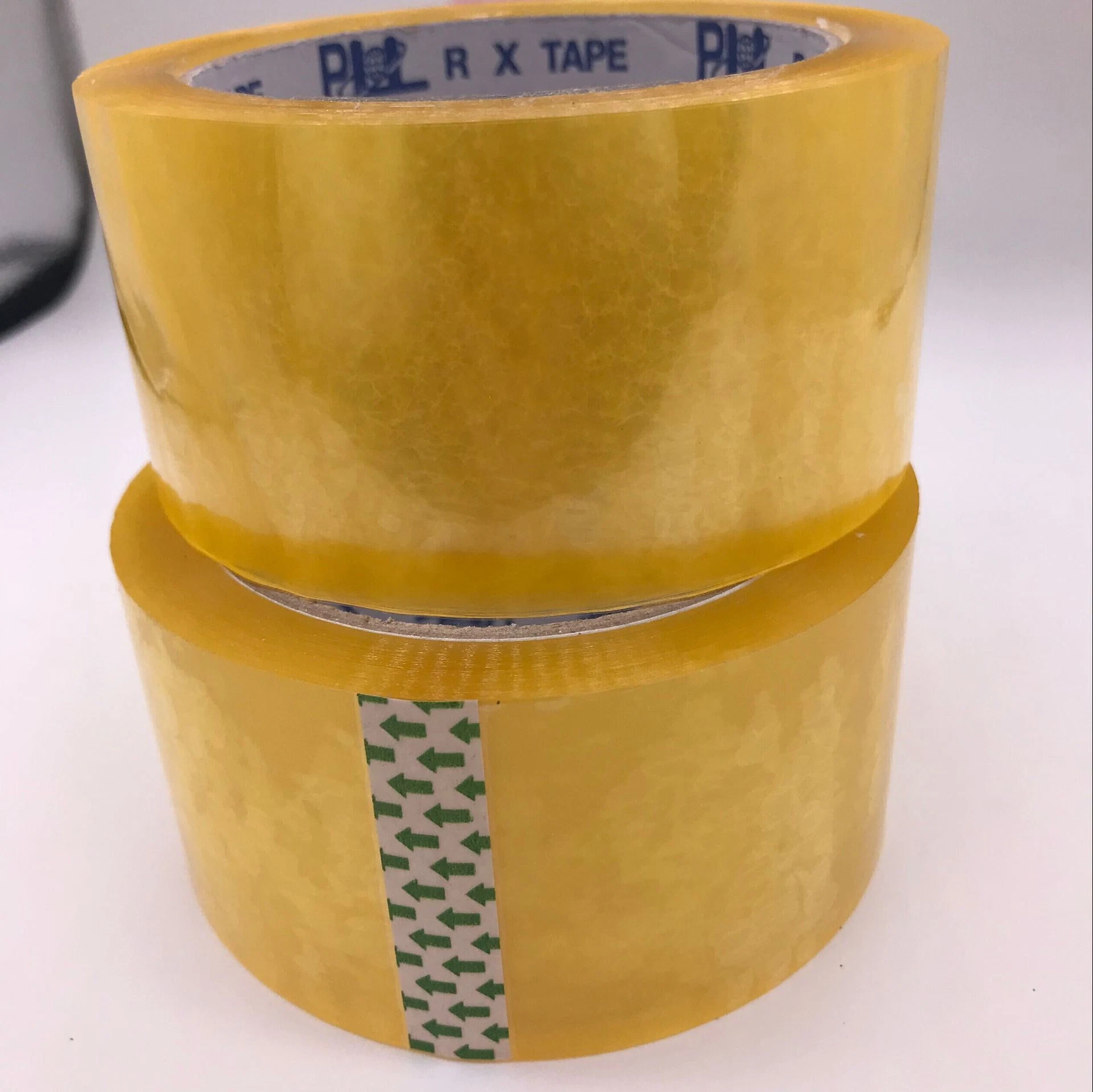 OEM ODM Size Width Length BOPP Transparent Gum Tape Custom Adhesive Tape