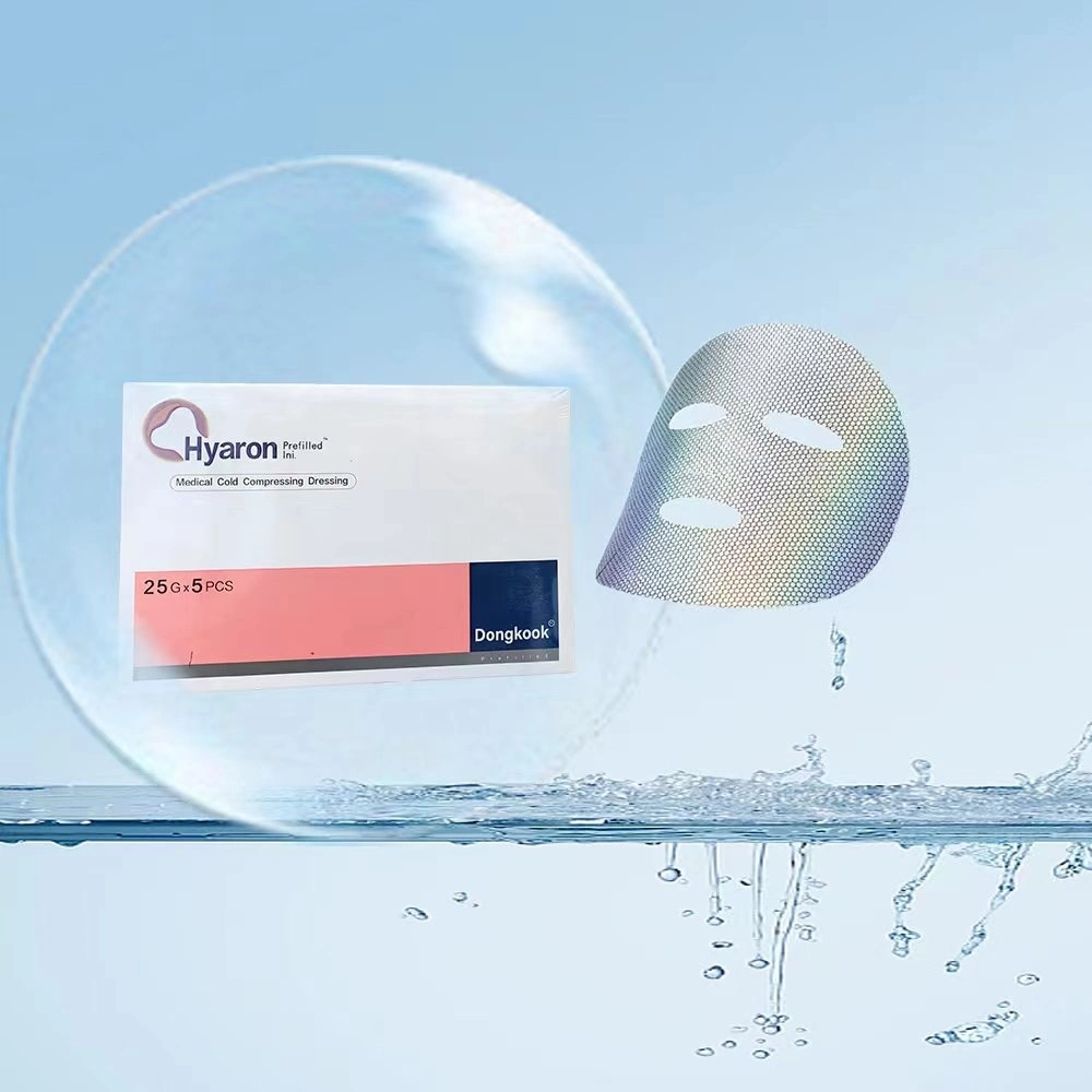 Hyaron Dongkook hydratant masque de compression à froid micro-façonnant pour le visage médical stérile Hydratation hydratante