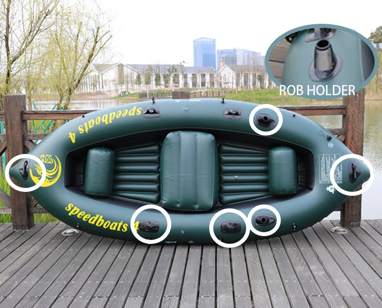 310cm Original Factory Price Support Dropshipping Service Pointed Shape Rubber Inflatable Boat for Sale PVC Boat Inflatable Fishing