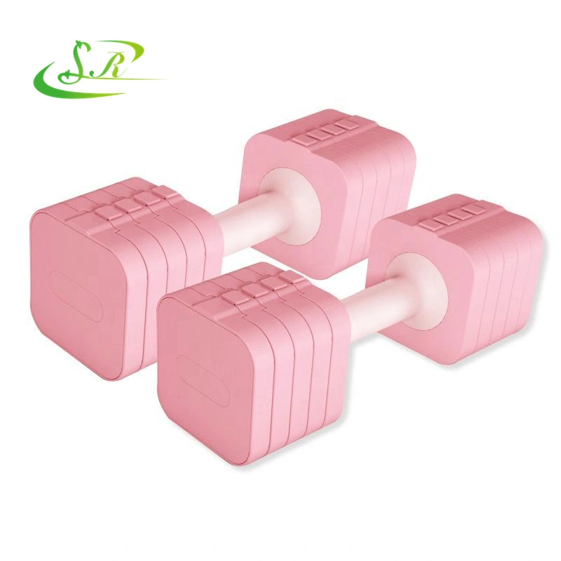 Colorful 5kg Pair Small Dumbbells ABS Cast Iron Adjustable Dumbbell