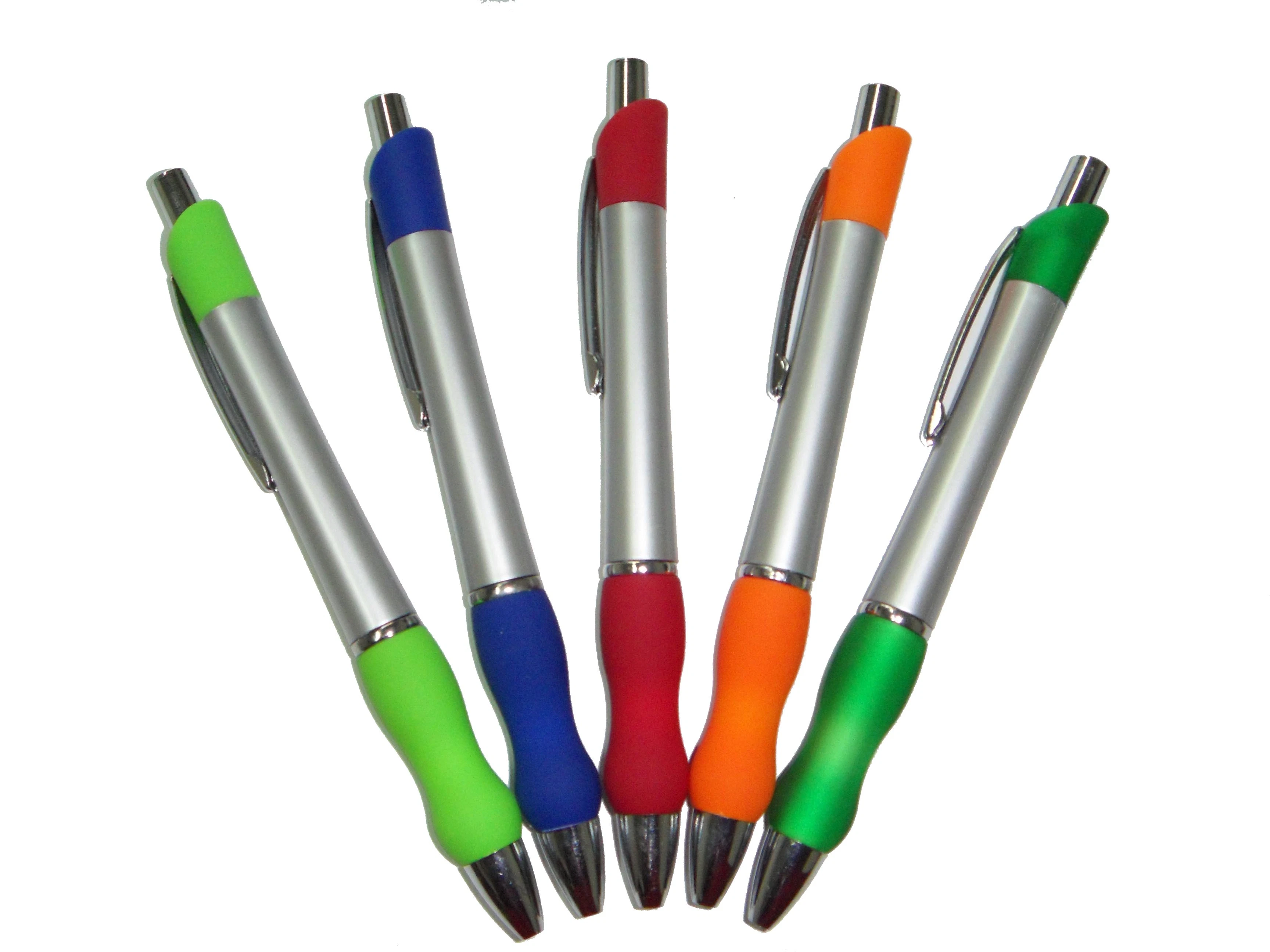 Supply Plastic Material High quality/High cost performance  Metal Clip Advertising Promotion Cheap Gift Ballpoint Pen