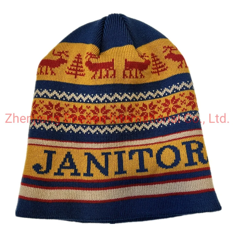 Chapeau Beanie personnalisé en Chine Chapeau quotidien en tricot chaud d'hiver