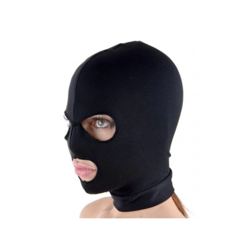 Sexy Flirtation Sm Toy Black Mouth Plug Mask