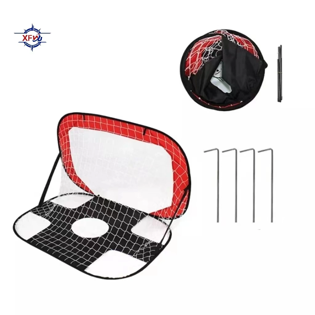 Sports 2 in 1 Pop up Soccer Goal Portable Football Training Equipment