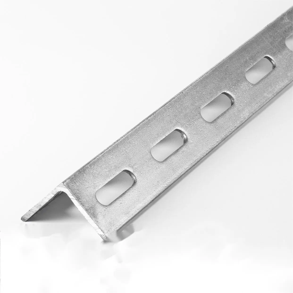 Metal Galvanized Steel Perforated Slotted Angle Bar for Garage Door