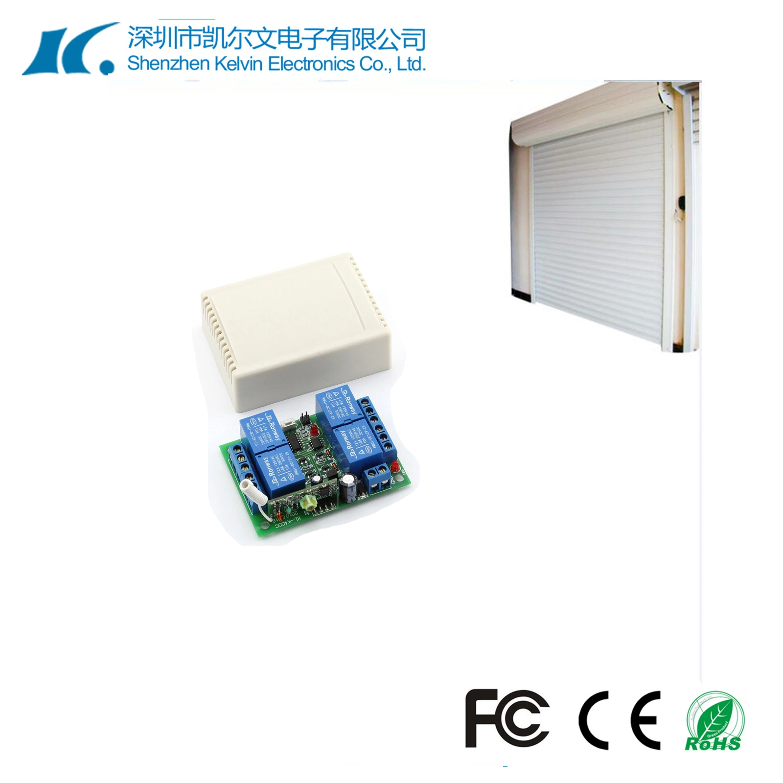 4 canaux Code d'apprentissage du contacteur de commande à distance RF Univesal Kl-K400c