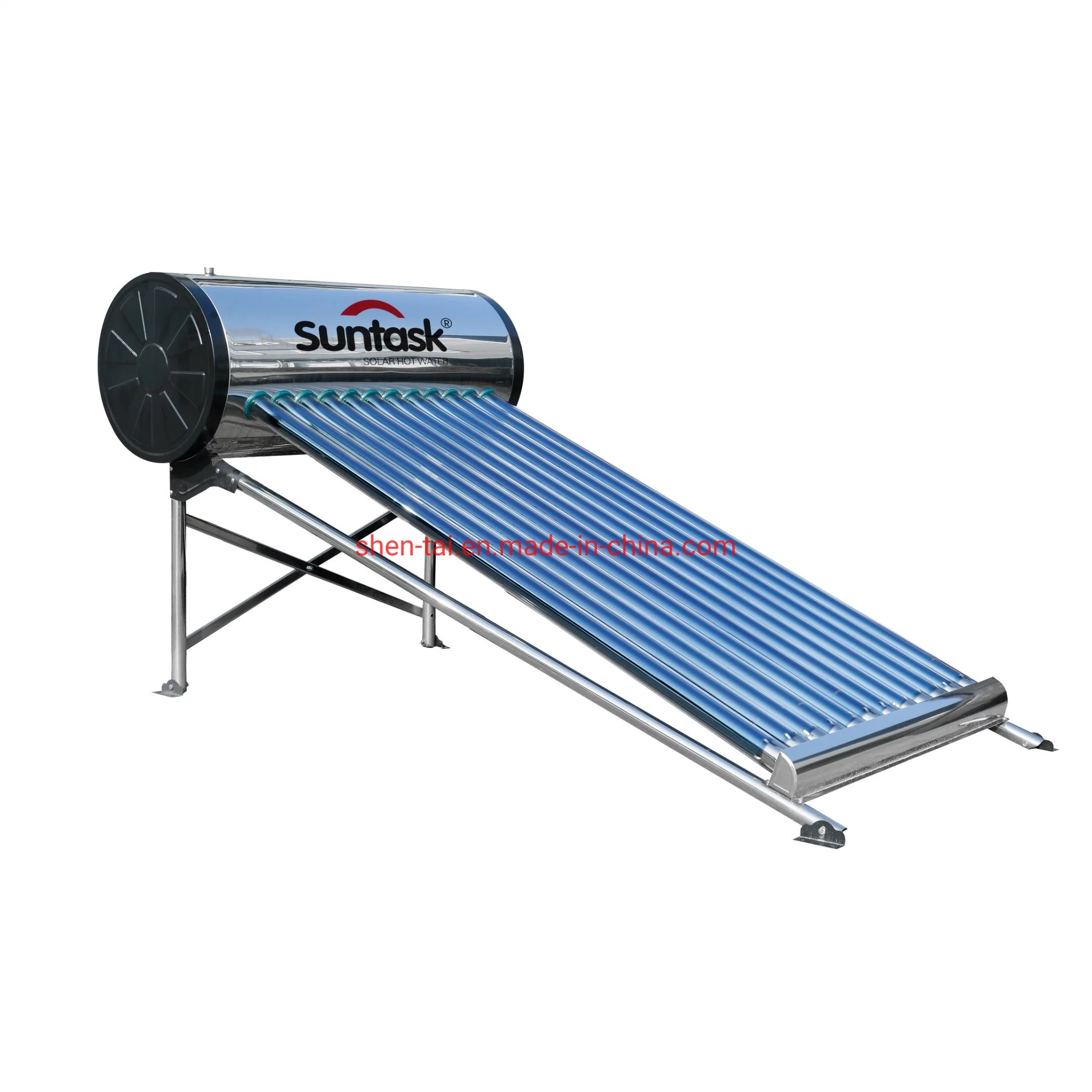 New Fast Foldable Stainless Steel Low Pressure Solar Water Heater Stx