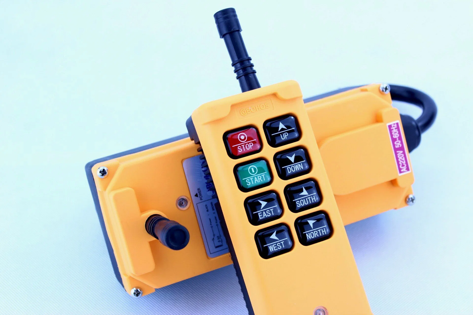 Wireless Industrial Remote Controller 1 Transmitter + 1 Receiver F21-E1b; Industrial Crane Remote Controller F21-E1b; F21-E1b Type Remote Controller