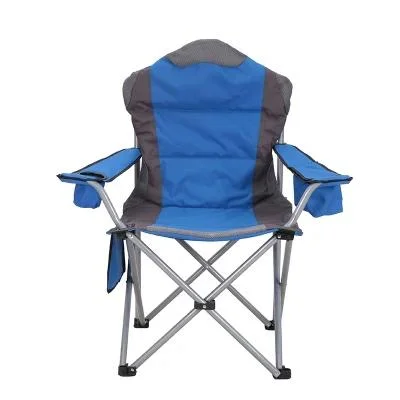 Conception de chaise pliante personnalisée grande pour une utilisation décontractée en extérieur à la plage ou en camping