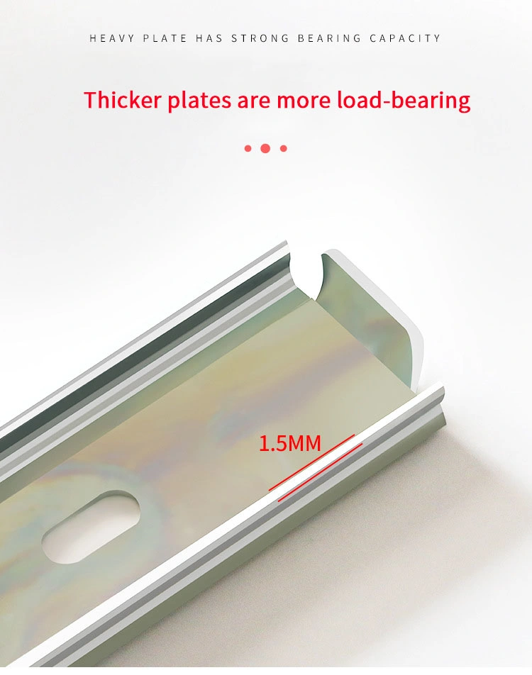 45mm Width 3section Drawer Track Damping Buffer Slide Rail Thickened Household Cabinet Retractable Drawer Slide