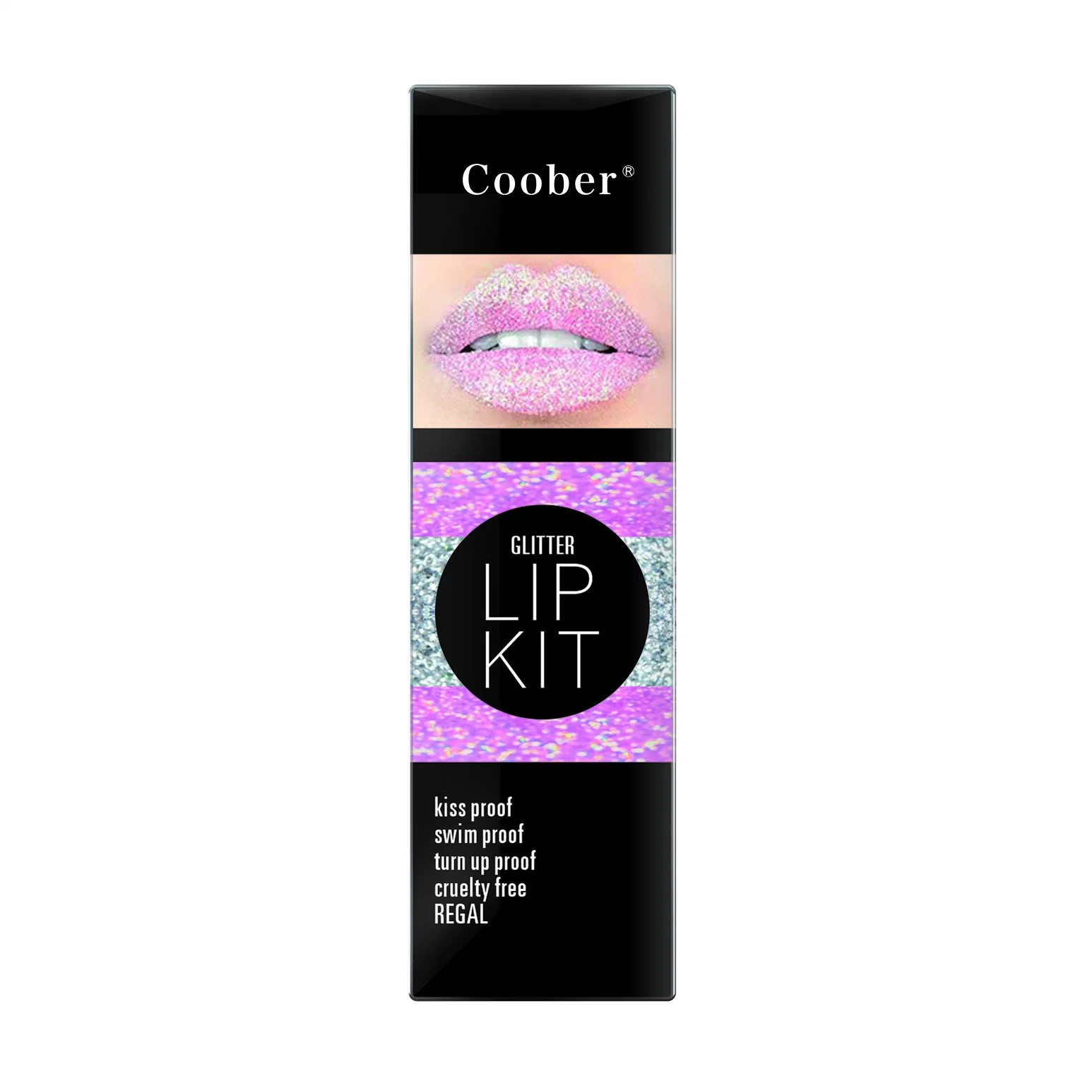 Großhandel/Lieferant Wasserdichte Glitter Kleber Lip Gloss Kit Private Label Cosmetic Grade Glitter für Lip