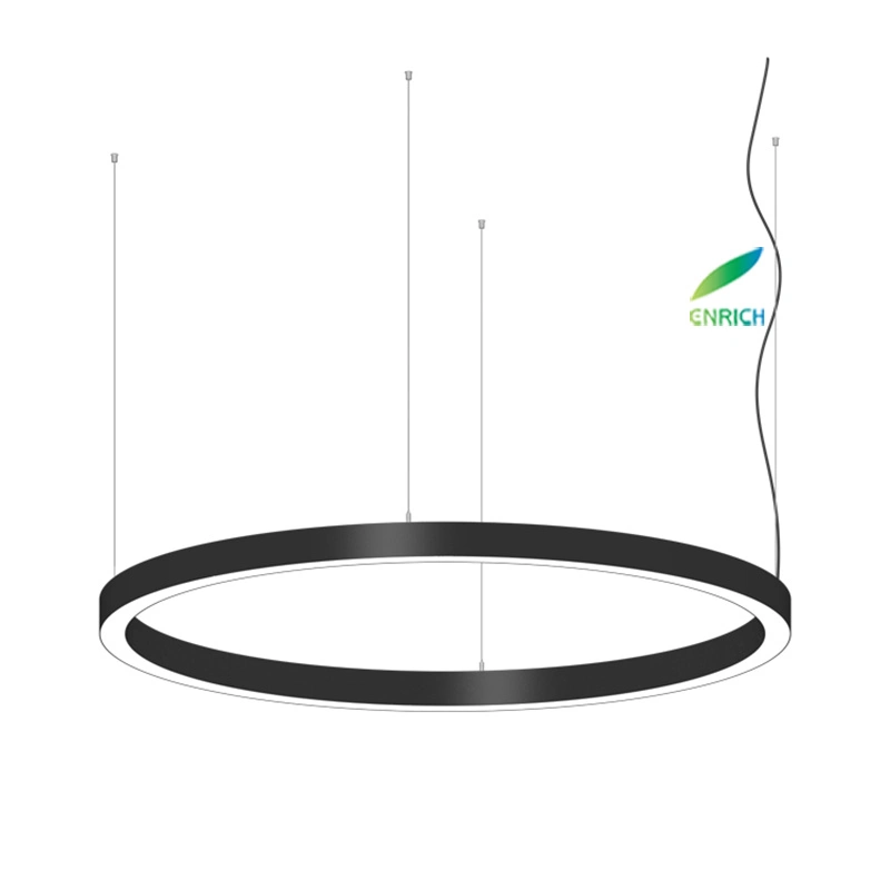 Modern Style Inner Inward Emitting Ring Pendant Light